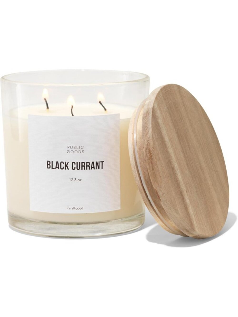 Luxury Scented Soy Candle | Black Currant Fragrance | 12.3oz Jar for Home Decor